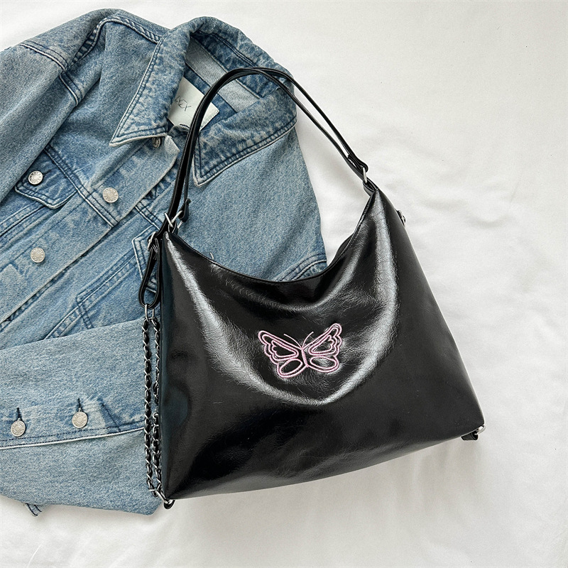 Soft Minimalist One-Shoulder Women's Bag 2025 Trendy Underarm Tote