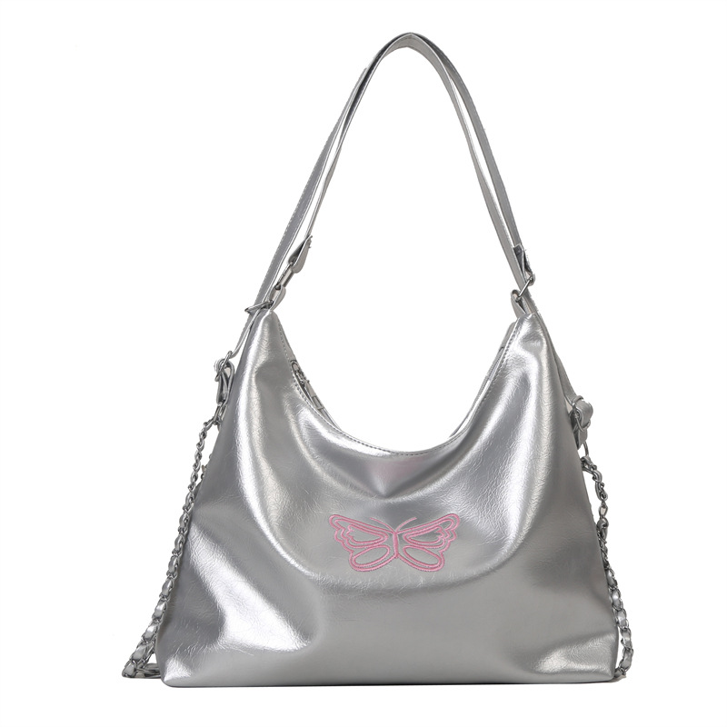 Soft Minimalist One-Shoulder Women's Bag 2025 Trendy Underarm Tote - Image 5